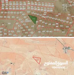 1 12524 متر للبيع في جنوب عمان المشتى - موقع مغري