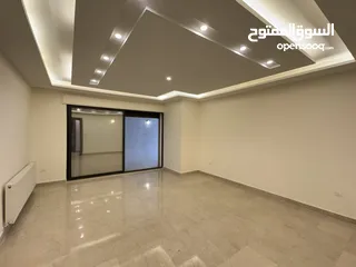  13 شقة طابق شبه ارضي مساحة 231م + حديقه 255م بتشطيبات مميزة - حي الصحابة - رجم عميش - رمضان للاسكان