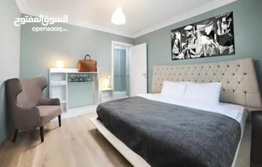 4 غرفتين نوم وصاله للايجار اليومي والاسبوعي والشهري في اسطنبول شيشلي