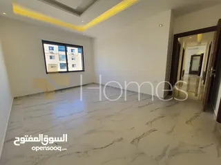  4 شقة طابق اول للبيع في حي الصحابة بمساحة بناء 185م