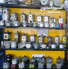  1 قطع هيدروليك جديد مستعمل جميع الأنواع للبيع داخل الأردن في عمان