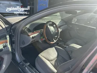  11 مرسيدس غواصة 350S للبيع موديل 2003 لون سلفر