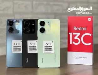  1 مكفول مشغل ايام شاومي 13c رام 16  ججيا 128 و 256 متوفر توصيل مكفول بالشركة