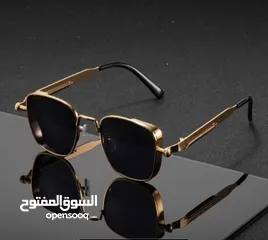  14 نظارات عصرية بإطار معدني مربع بتصميم ستيمبانك ريترو للرجال والنساء، مناسبة للمناسبات والحفلات والمهر
