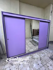  1 خزانة بناتيه مستعمل شبه جديد
