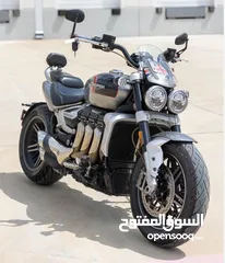  5 2021 (bought in 2022) 2.5 L (2500 CC) Triumph Rocket 3GT - 10K kms