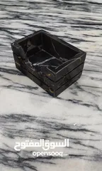  2 Business Card Holder of Marble