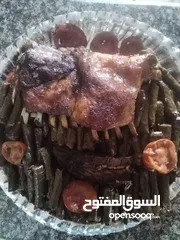  21 خروف مشوي او محشي او محشي ورق عنب دوالي
