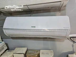  2 مكيف 1 طن مستعمل بحالة الوكاله  REYX مصنع ميديا فل انفيرتر توب نضافه شامل التركيب