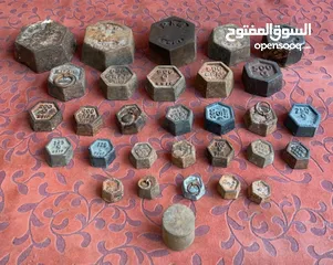  16 موازين دكاكين زمان (كفتين) وتلفونات قرص. الاسعار على الصور والتفاصيل بالوصف.