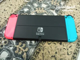  2 نينتندو سويتش OLED مستعمل 3 شهور جديدة مع ضمان مع الملحقات ( اكسسوارات) فقط ب 850 شيكل
