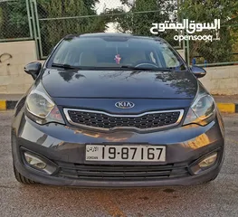  4 كيا ريو بحالة الوكالة فحص كامل مرفق مع الصور