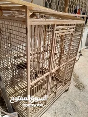  2 قفص للحيوانات و القرود