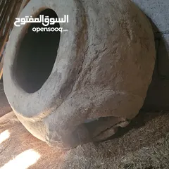  2 فرن طابون مصنوع من الطين