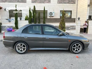  3 متسوبيشي لانسر موديل 1996حاله الوكله