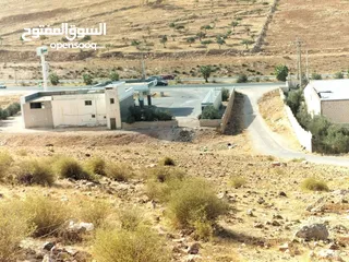  13 أرض للبيع على طريق إربد عمان منطقة بليله على شارع رئيسي