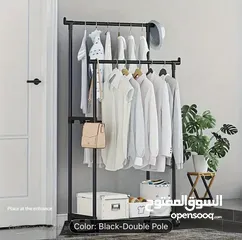  3 Metal clothing rack