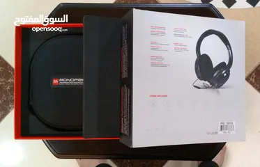  9 Monoprice Noise Cancelling Headphones سماعة اصلية عازلة للصوت وارد امريكا