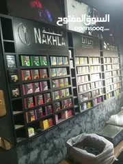 1 ديكور محل أراجيل  واجهزه الكترونيه. جوس  فيب