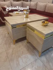  1 طرابيزات وسط طاولة وسط اكبر تشكيله يوجد توصيل طاولات معيشة