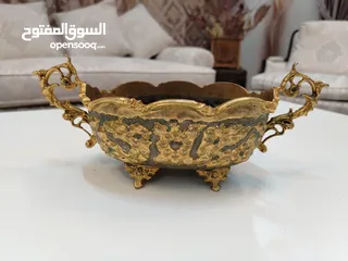  1 انتيك قديم مطلي ذهب مصنوع يدويا