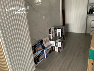  6 محل اجهزه كهربائيه مجهز بالكامل