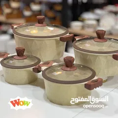  1 طقم طناجر السيف الاصلي