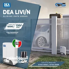  1 DEA sliding Gate Motor 600kg kit @130.00 Only Free Installation Made in Italy
