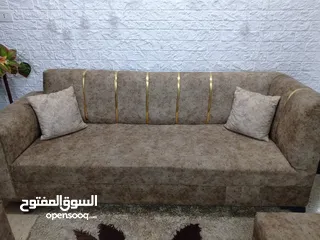  10 طقم كنب للبيع مستعمل خفيف