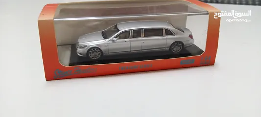  22 مجسمات سيارات معدنية حجم 1/64 مناظر للمكاتب