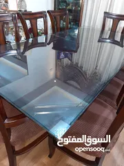  7 طاولة سفره 8 كراسي