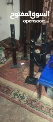  2 مسرح منزلي صوت بصلاه على النبي مع جهاز بيكو مع منظم صوتيات مع أربع سمعات
