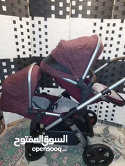  1 silver cross stroller double mg alloy