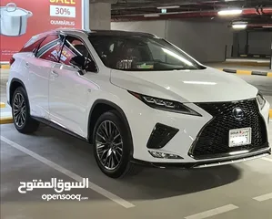  6 للبيع لكزس RX450h f-sport 2020 clean title