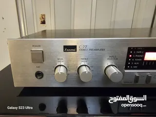  4 sansui pre amp