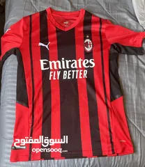  1 AC Milan Home Jersey 2021/22 – Authentic Puma In Mint Condition Official Puma Shirt With Serial Num