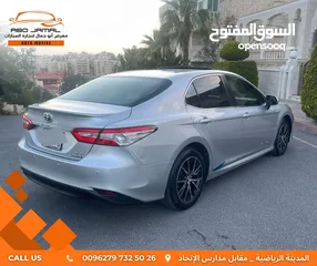 30 تويوتا كامري موديل 2019 فحص كامل 7 جيد فل مع فتحة بحالة الوكالة