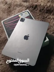  6 للبيع  ايباد برو 2022 WiFi  128G  M2 معالج جيل رابع  11 انش 120 فريم  بطارية 95 100 نظافة