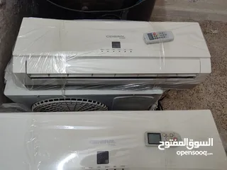  13 مكيفات واحد طن عادي شامل التركيب