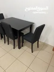 5 Dining table with 4 chairs