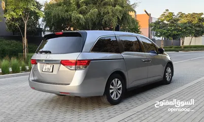  4 HONDA ODYSSEY 2016 GCC MID OPTIONS 8 SEATS FREE ACCIDENT ORIGINAL PAINT