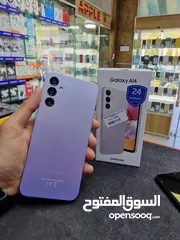  4 جهاز مستعمل اخو الجديد Samsung A14 رام 8 جيجا 64 و 128 مع البكج أغراضة متوفر توصيل والوان