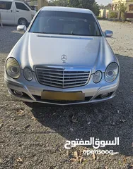  1 مرسيدس E230 موديل 2007 نطيف المستخدم الثاني مسرفس بالكامل مطلوب 1.600 ريال