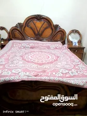  1 سرير كبير مع فرشة سرير كبير مع فرشة زمبرك للبييييييع