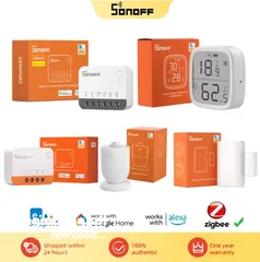  1 سونوف زيجبي اجهزة المنزل الذكي SONOFF Zigbee Pro & ALEXA GOOGLE HOME