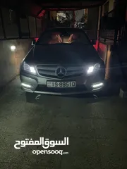  3 مرسيدس c250 صفر حوادث بحالة الشركة