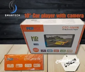  3 شاشة سيارة CTC-1081N PERVOI   شاشة لمس HD ضخمة: بحجم 10 بوصة لوضوح فائق وتجربة مشاهدة سينمائية.