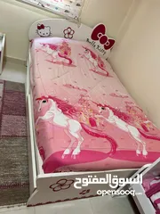  14 غرفة نوم اطفال هيلو كيتي خشب ممتاز  بسعرررررمغررررري
