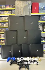  3 بلايستيشن 4 معدل مع كفاله PS4 بافضل الاسعار