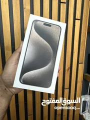  5 iPhone 15 Pro Max 256Gb Natural Titanium New